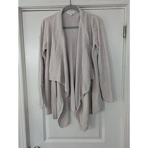Barefoot Dreams Waterfall Cardigan‎ women's L/XL cozychic ultra lite bamboo